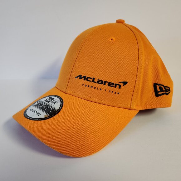 New Era McLaren F1 Hat Snapback Adjustable 9Forty Formula 1 Team Cap Orange New - Picture 2 of 8